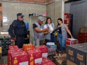 Vigilancia Sanitaria de Varzea Grande intensifica fiscalizacao apos caso suspeito de intoxicacao por metanol