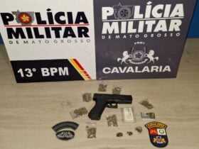 Durante a Operação Tolerância Zero, equipe da Cavalaria localizou porções de maconha e material usado no tráfico; menor já tem passagens por homicídio e tráfico de drogas.