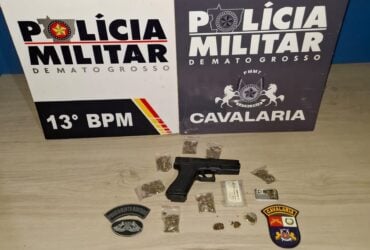 Durante a Operação Tolerância Zero, equipe da Cavalaria localizou porções de maconha e material usado no tráfico; menor já tem passagens por homicídio e tráfico de drogas.