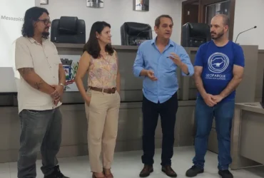 Wilson Santos apoia Geoparque Chapada dos Guimarães