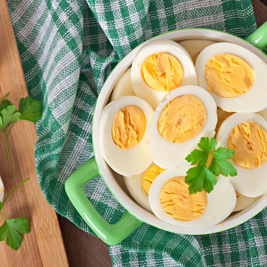 boiled eggs bowl decorated with parsley leaves 1024x1024 1