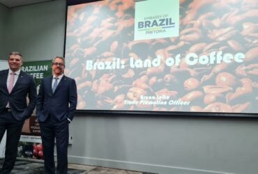 Café e cachaça brasileiros são promovidos em evento na África do Sul