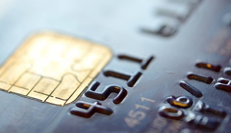 chip cartao de credito detalhe