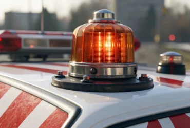 Motociclista fica ferido após bater em carreta parada em Sinop