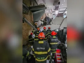 Desabamento de restaurante em SP deixa uma vítima fatal e feridos