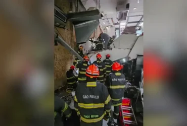 Desabamento de restaurante em SP deixa uma vítima fatal e feridos