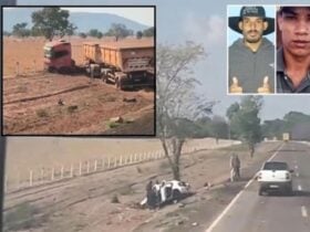 Evaldo Oliveira de Souza, de 30 anos, e Jeferson Vicente de Oliveira, de 28, ficaram presos nas ferragens após a batida; causas do acidente serão investigadas pela Polícia Civil