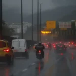 Rio tem alerta de chuva e ventos fortes nas próximas horas