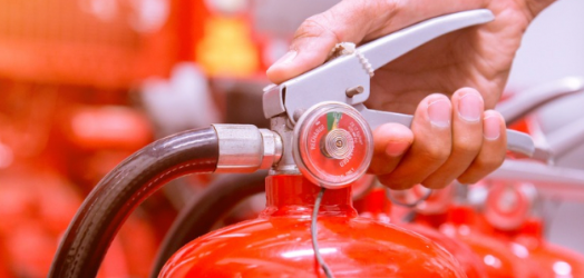 extintor de incendio