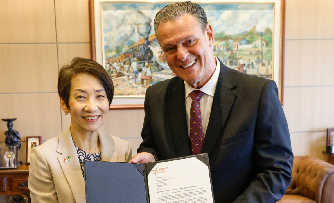 Ministro Fávaro reforça parceria com Singapura e amplia cooperação comercial e agroambiental