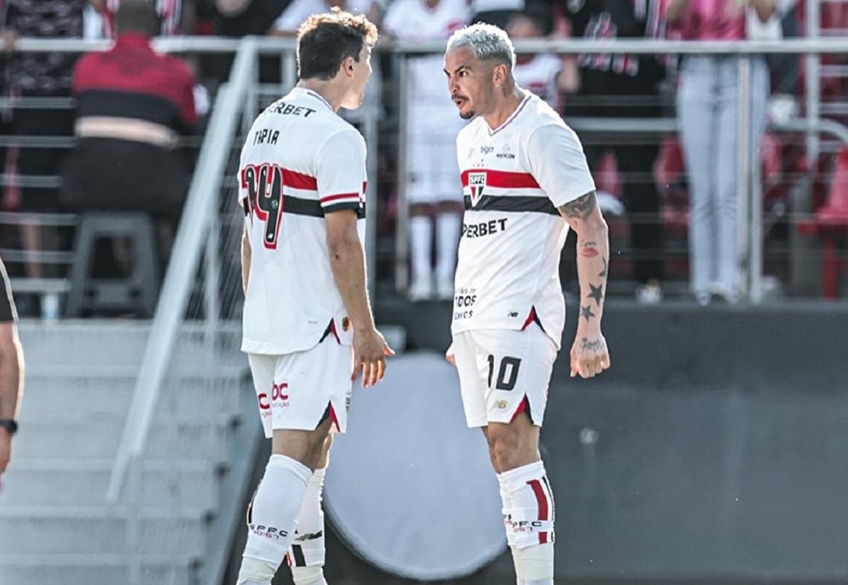 São Paulo x Palmeiras. Imagem: Paulo Pinto/SPFC