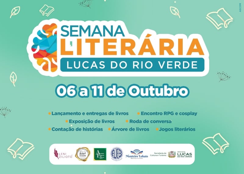 Semana Literária acontece de 6 a 11 de outubro em Lucas do Rio Verde 82 pref lrv 2025 10 02T174205.171