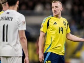 Suécia x Suíça: Onde assistir e escalações das Eliminatórias da Copa do Mundo 2026. Imagem: Seleção Sueca