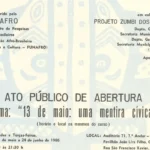 Cartazes históricos do movimento negro serão digitalizados e exibidos