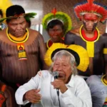 Raoni critica exploração de petróleo na Amazônia durante a COP30