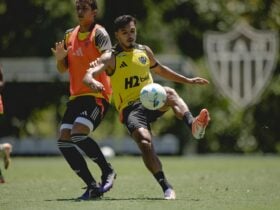 Atlético-MG x Lanús: onde assistir, escalações e tudo sobre a final da Sul-Americana. Imagem: Pedro Souza/Atlético