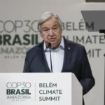Clima: Guterres cobra implementação imediata de metas globais