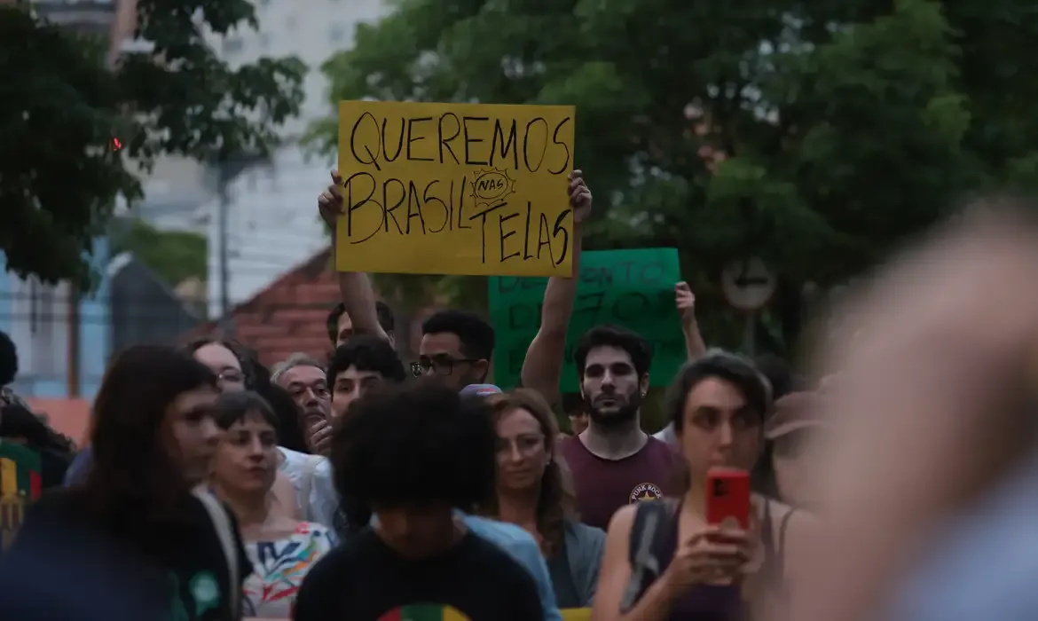 Audiovisual protesta contra PL que regula o streaming no Brasil