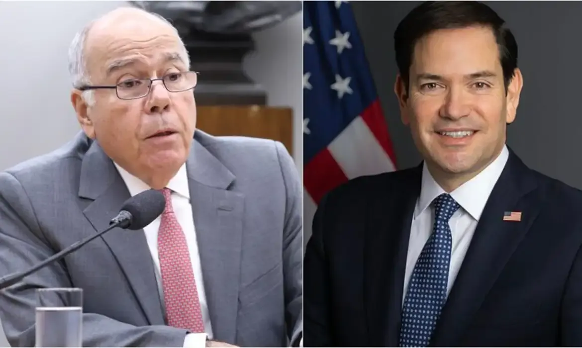Negociações sobre tarifas avançam entre Mauro Vieira e Marco Rubio durante encontro no G7