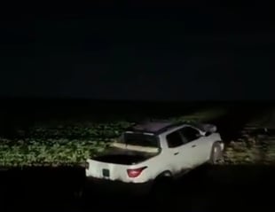 Acidente aconteceu no trevo de acesso à comunidade Campinho Verde; vítimas tiveram ferimentos leves