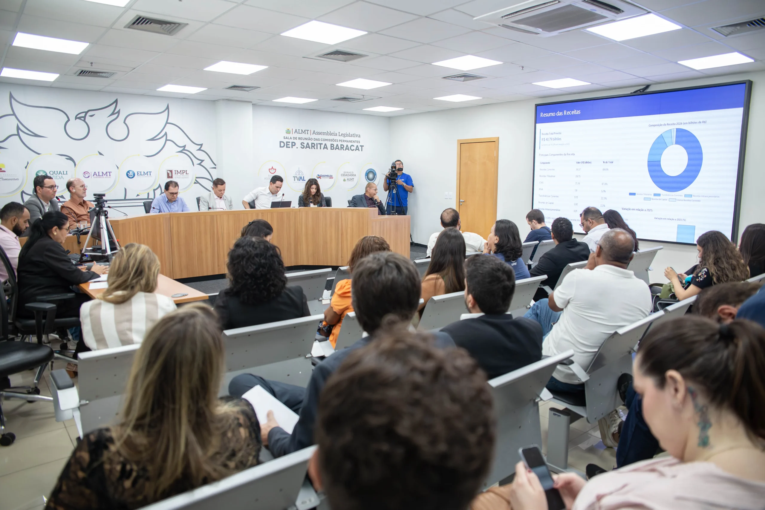 Orçamento estadual de 2026 avança em debate na ALMT