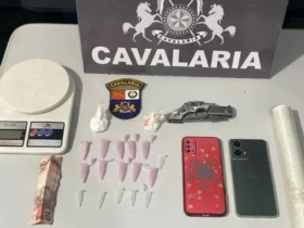 PM apreende drogas e prende faccionados em Nova Mutum