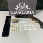 PM prende quatro faccionados e apreende drogas em Nova Mutum