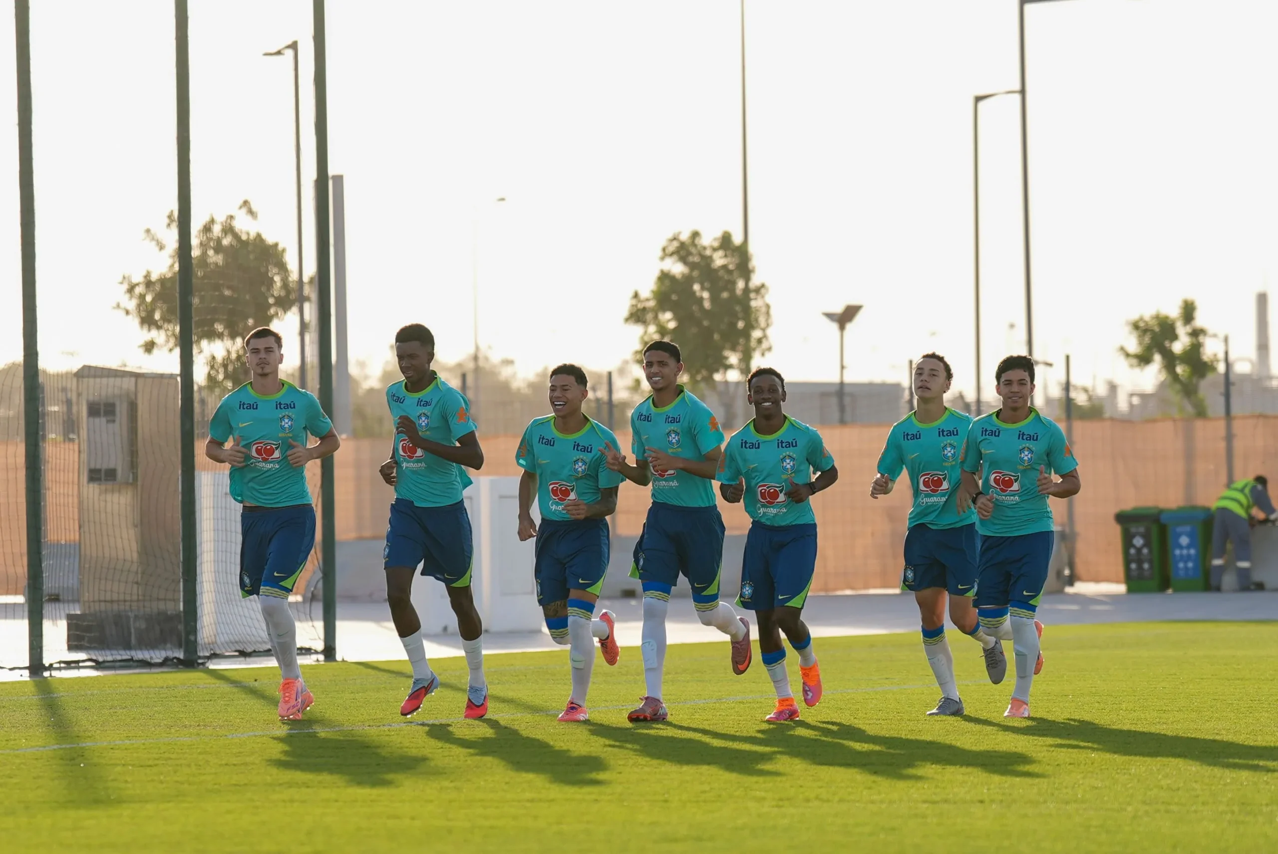 Seleção Sub-17 intensifica preparação para enfrentar o Marrocos