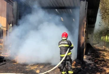 Bombeiros contêm incêndio em madeireira em Sinop