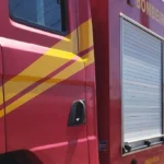 Incêndio é controlado após tombamento de caminhão na MT-358