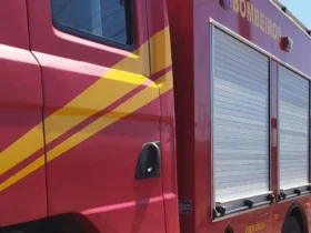 Incêndio é controlado após tombamento de caminhão na MT-358