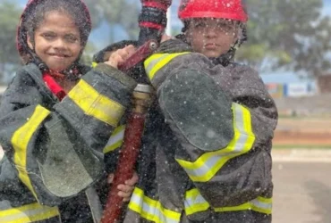 Corpo de Bombeiros orienta sobre segurança infantil em MT