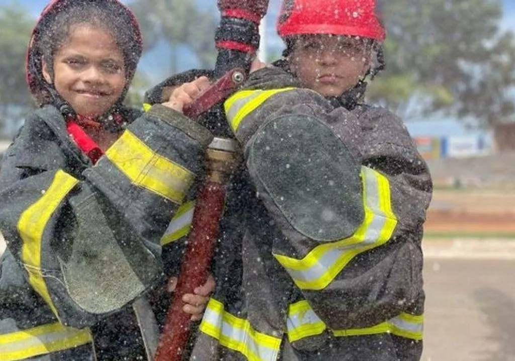 Corpo de Bombeiros orienta sobre segurança infantil em MT
