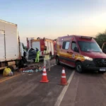 Resgate na BR-163 mobiliza Bombeiros após acidente grave