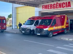 Duas crianças ficam feridas em acidente em Juína