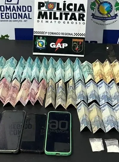 Dois homens presos por tráfico em Barra do Garças