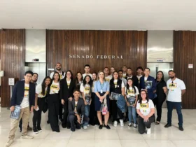 Estudantes de MT visitam Congresso através do Projeto Parlamento Jovem