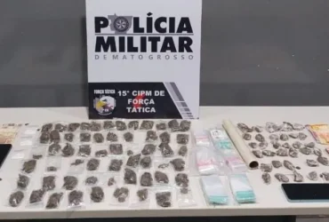 Força Tática apreende drogas e prende faccionados em Várzea Grande
