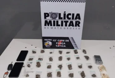 Força Tática apreende drogas em Várzea Grande