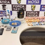 Força Tática prende trio por tráfico de drogas em Rondonópolis