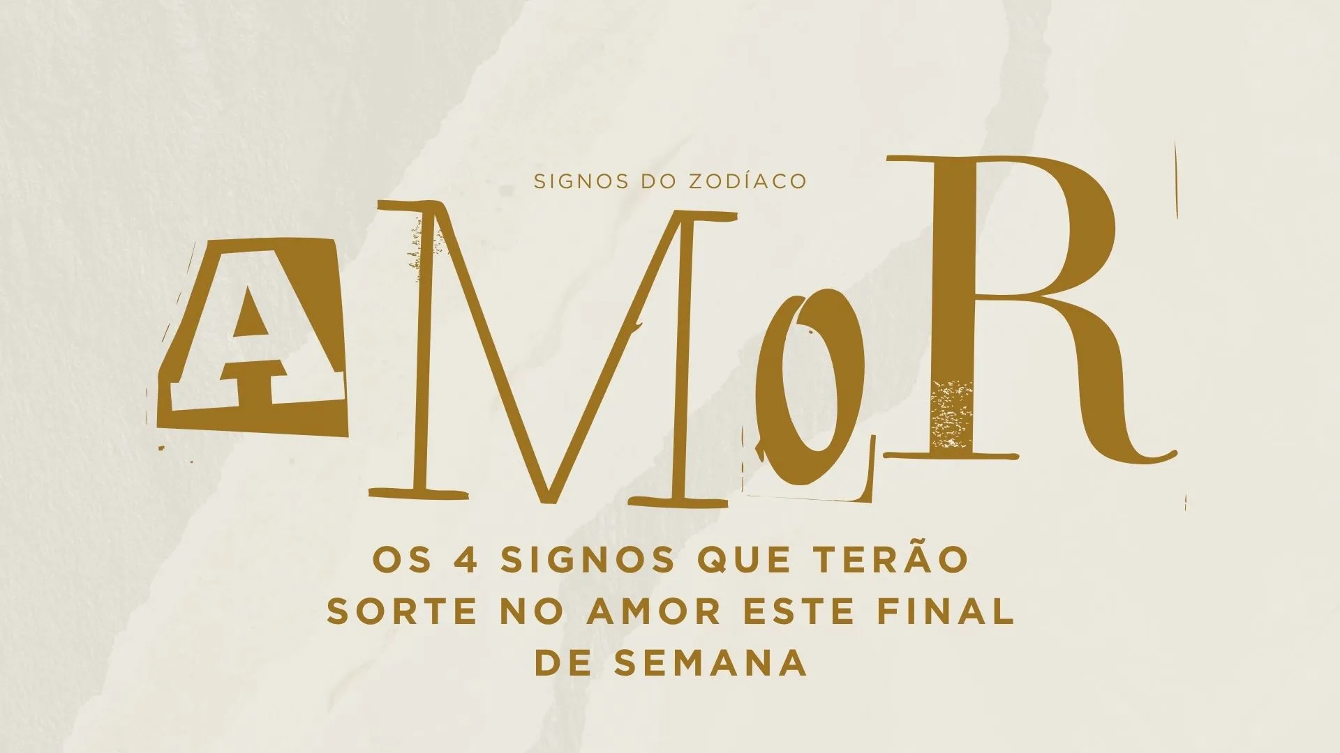 Os 4 signos que terão sorte no amor este final de semana