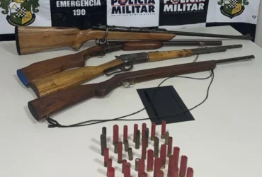 Prisão por comércio ilegal de armas em Lambari D’Oeste