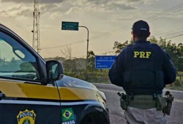 Homem com mandado é capturado pela PRF durante abordagem em Pontes e Lacerda