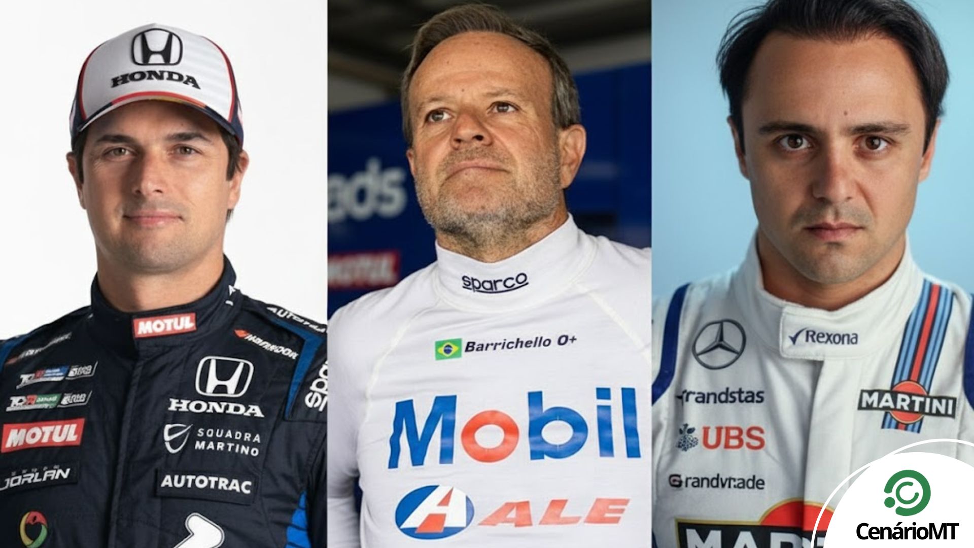 Piquet, Barrichello e Massa disputam 1ª corrida noturna do Brasil em Cuiabá