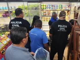 Polícia Civil e Vigilância Sanitária apreendem alimentos irregulares em Poconé