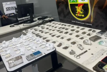 PM prende cinco por tráfico de drogas em Cuiabá e Várzea Grande