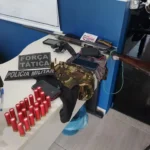 PM prende cinco por posse ilegal de armas em Paranaíta