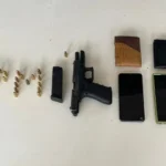 PM prende dupla com pistola e munições em Conquista d’Oeste