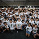 Crianças vivem experiência inédita na Stock Car em Cuiabá