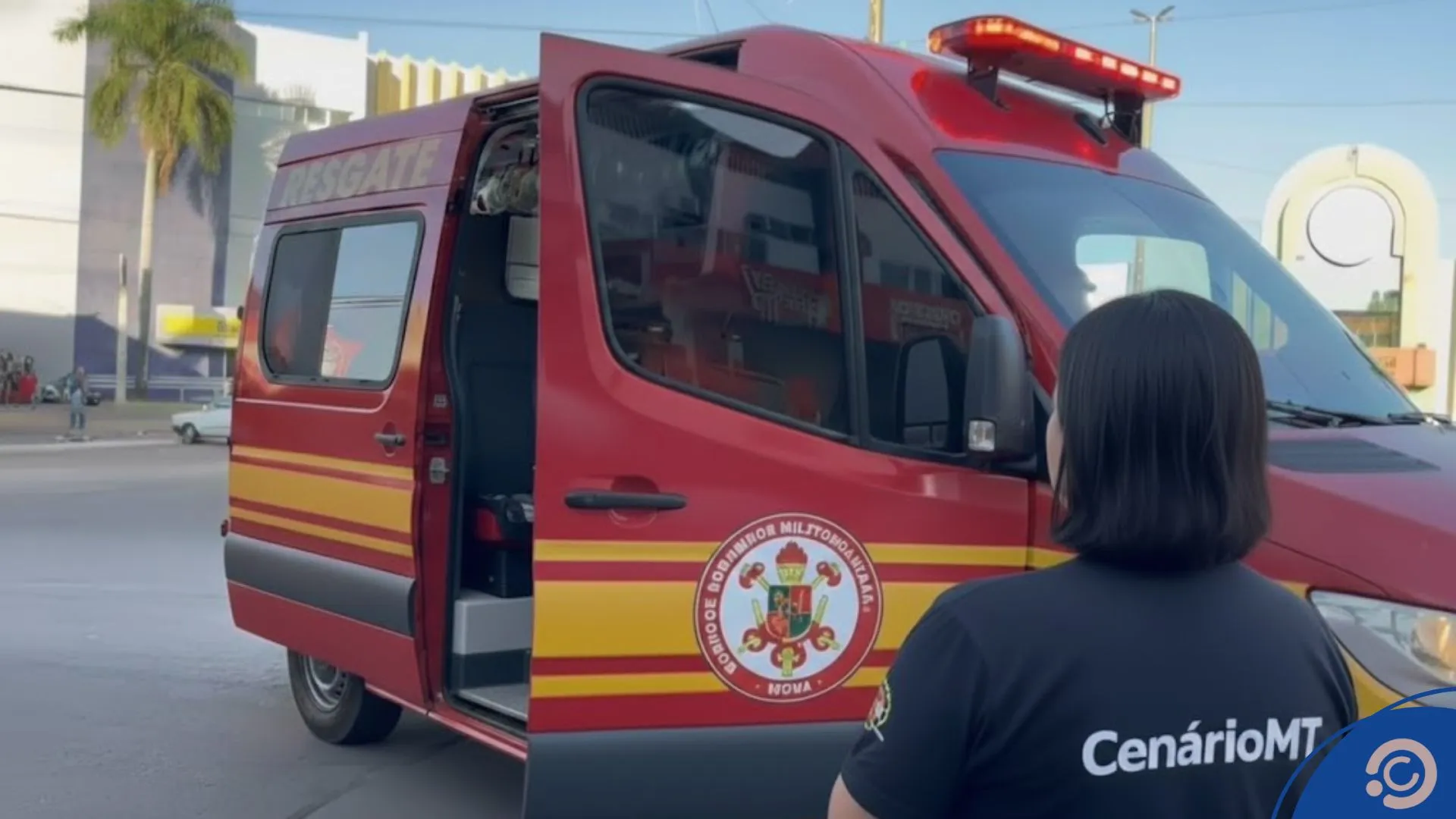 Resgate - Bombeiros. CenárioMT